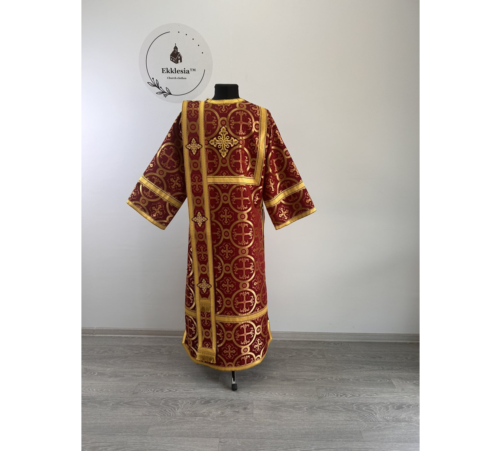 Комплект дияконських риз: стихар, орар та поручі "Ніка"