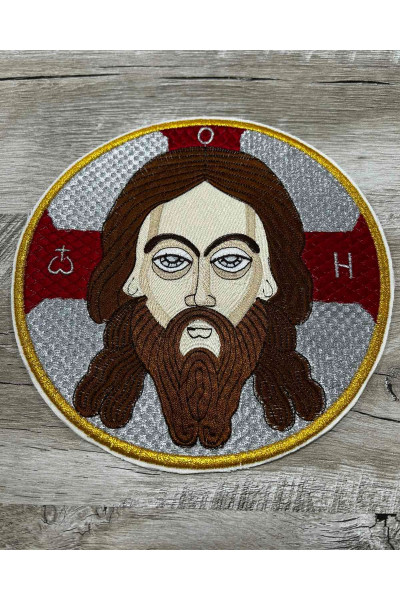 Вишита ікона для фелону або стихаря "Спаситель"